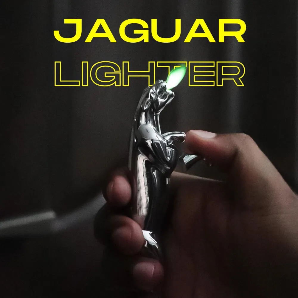Jaguar Torch Flame Lighter – Refillable Metal Jet Flame