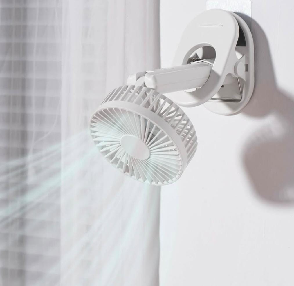 Portable USB Rechargeable Handheld Fan – Compact & Quiet Cooling for Home, Office, Travel