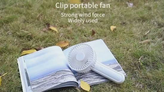 Portable USB Rechargeable Handheld Fan – Compact & Quiet Cooling for Home, Office, Travel

